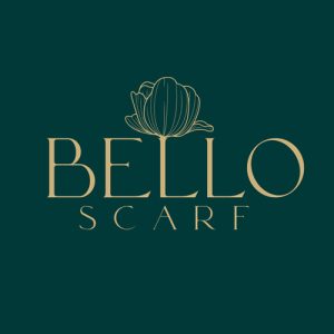 Bello scarf visual identity and logo design