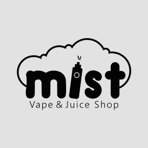 mist vape logo design
