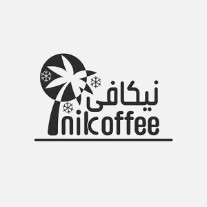nikcofee logo design