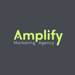 Amplify digital marketing Agency logo design