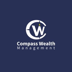 Compass wealth management logo design